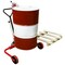Pake Handling Tools Hydraulic Drum Truck, 550 Lb. Cap., for 55 Gal, Rim Catch, 33-1/2'' Distance Between Legs PAKDTW250 - alternate 2